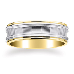 35-H-7mm – 14K Gold Wedding Band