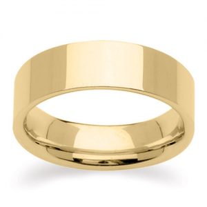 65-E-7mm – 14K Gold Wedding Band