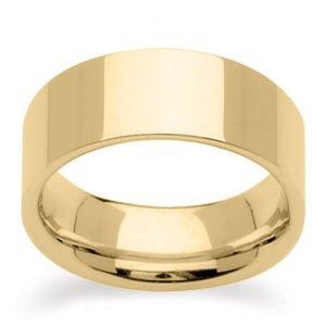 65-H-10mm – 14K Gold Wedding Band