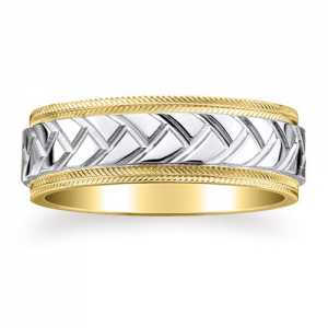 21-B-7mm – 14K Gold Wedding Band