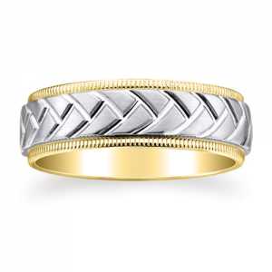21-D-7mm – 14K Gold Wedding Band