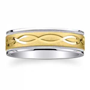 21-M-7mm – 14K Gold Wedding Band