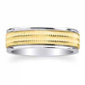 22-M-7mm – 14K Gold Wedding Band