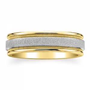 24-D-6mm – 14K Gold Wedding Band