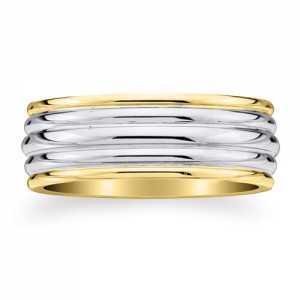 25-B-8mm – 14K Gold Wedding Band