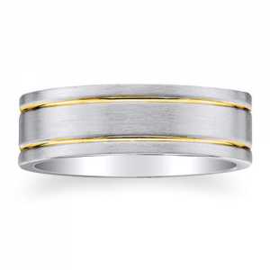 25-C-7mm – 14K Gold Wedding Band