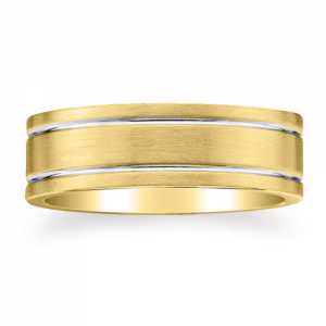 25-D-7mm – 14K Gold Wedding Band