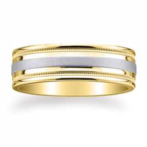 25-H-7mm – 14K Gold Wedding Band