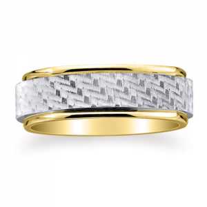25-L-7mm – 14K Gold Wedding Band