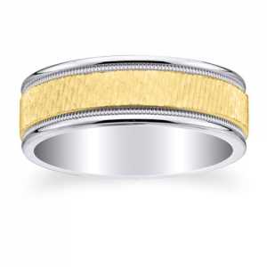 25-O-7mm – 14K Gold Wedding Band
