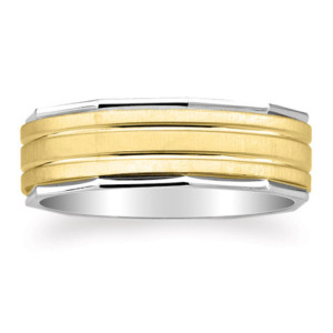 37-O-7mm – 14K Gold Wedding Band